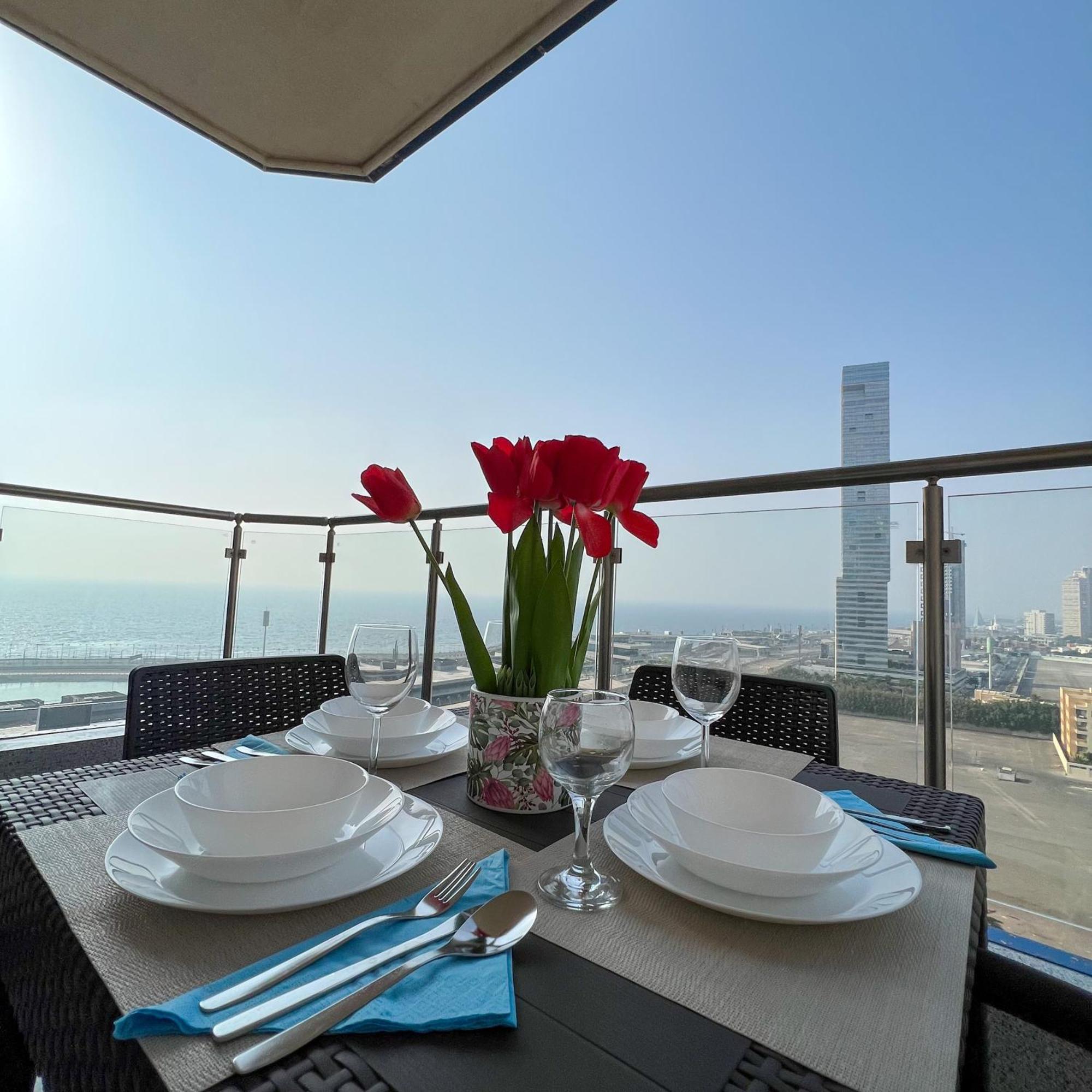 شقة Almasarat Tower Sea View جدة المظهر الخارجي الصورة